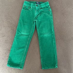 Green 4T Ralph Lauren Corduroy Pants